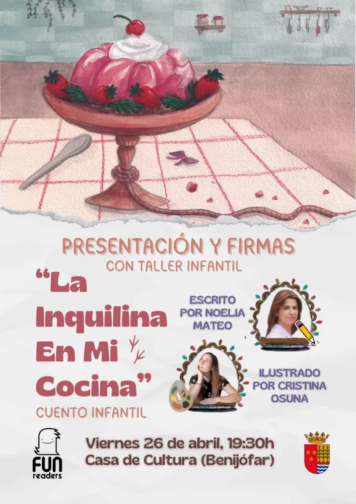Presentación literaria "La inquilina en mi cocina"