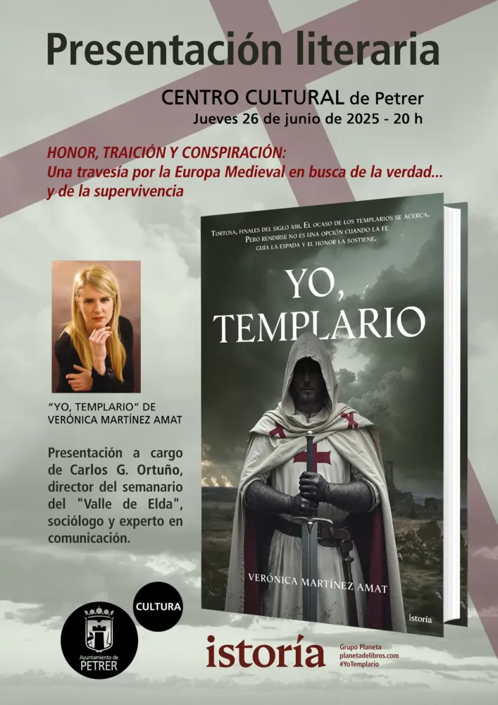 Presentación literaria "Yo, templario"
