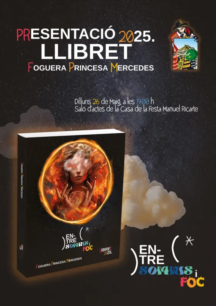 Presentación Llibret Hoguera Princesa Mercedes