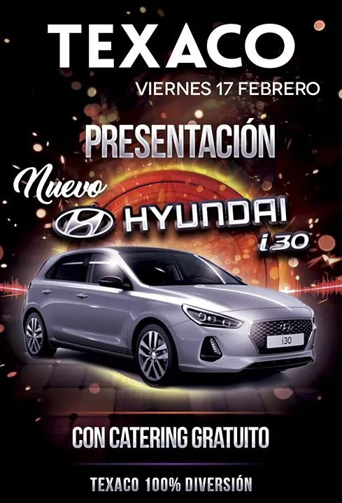 Presentación Nuevo Hyunday i30 - Pub Texaco