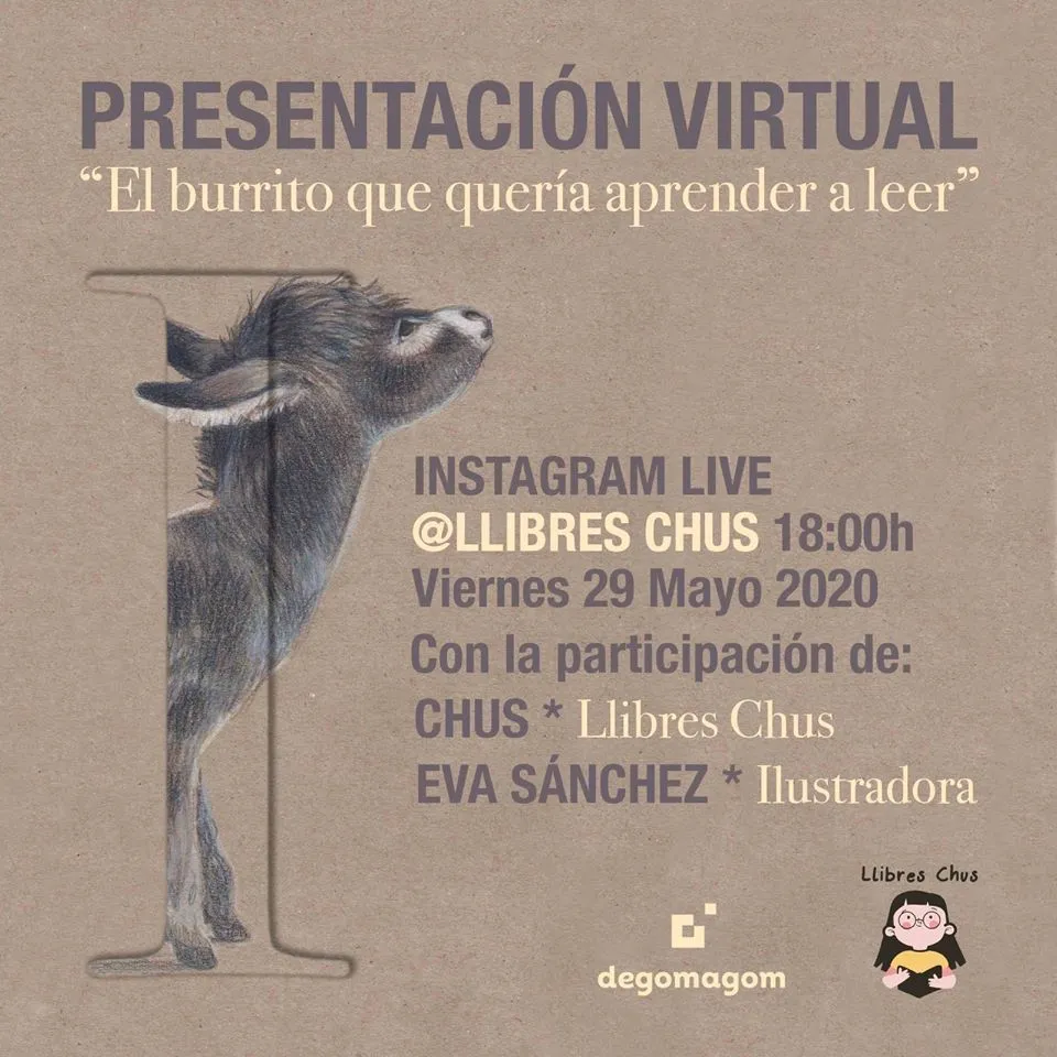 Presentación virtual "El burrito que quería aprender a leer"