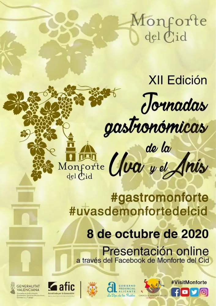 Presentación XII Jornadas Gastrónomicas de la Uva y el Anís
