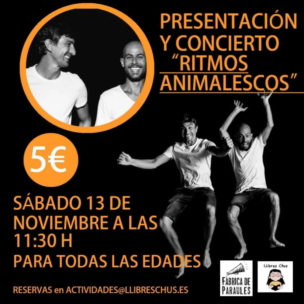 Presentación y concierto "Ritmos Animalescos"