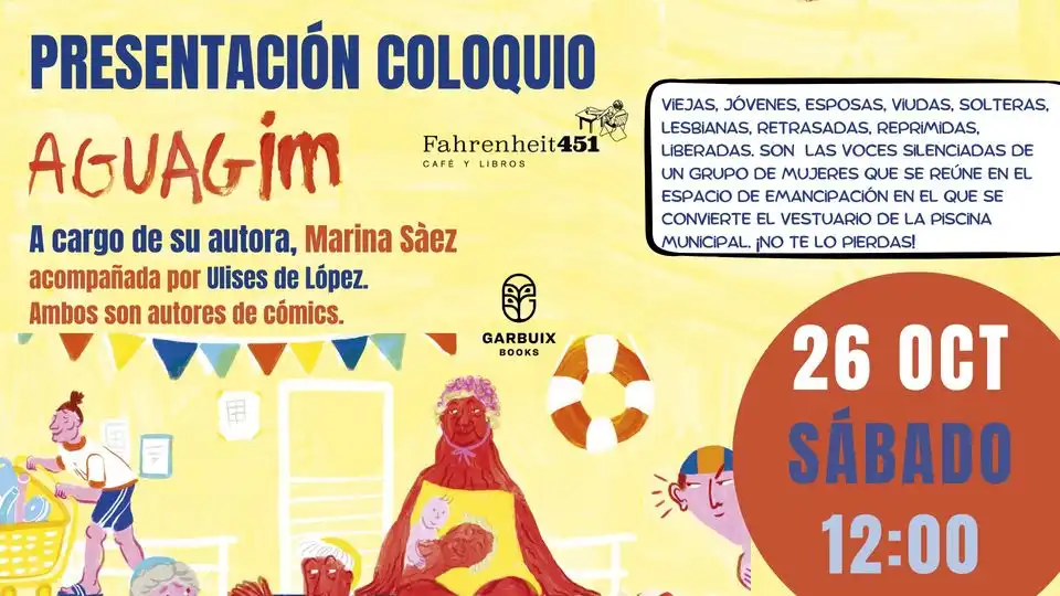 Presentación-coloquio: Aguagim de Marina Sàez