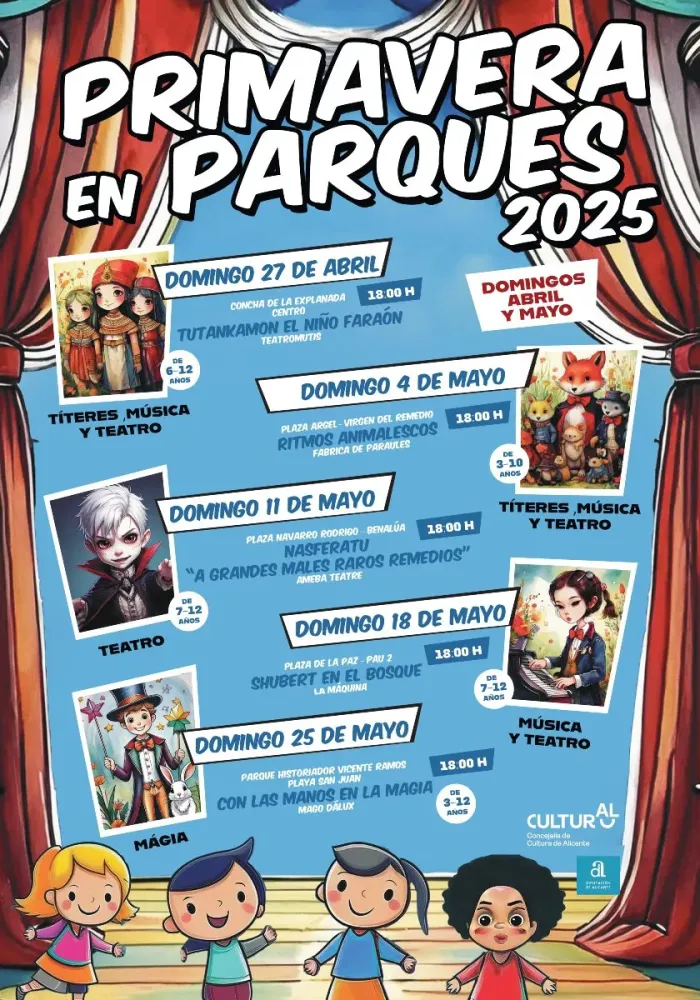 Primavera en Parques