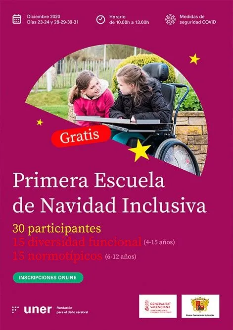 Primera Escuela de Navidad Inclusiva en Novelda