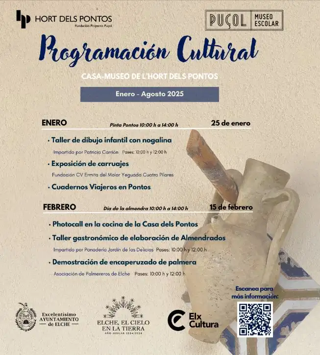 Programación cultural Enero - Febrero 2025