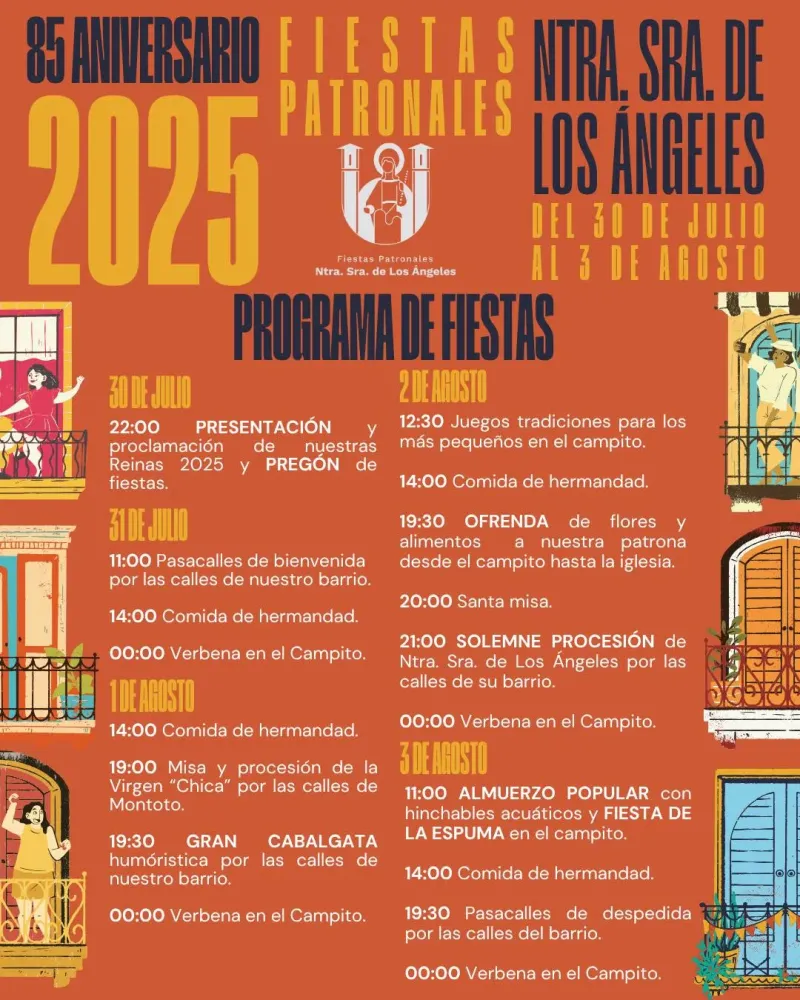 Programación Fiestas Patronales Ntra. Sra. De Los Ángeles