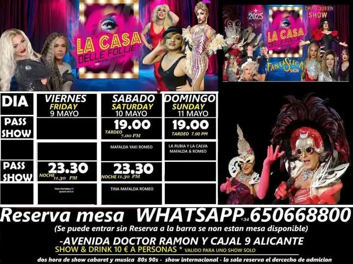 Programación La Casa Delle Follie