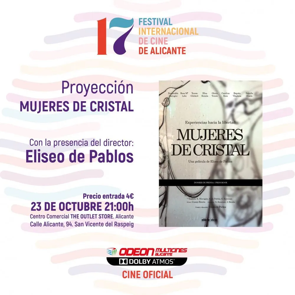 Proyección Mujeres de Cristal - Festival de Cine de Alicante