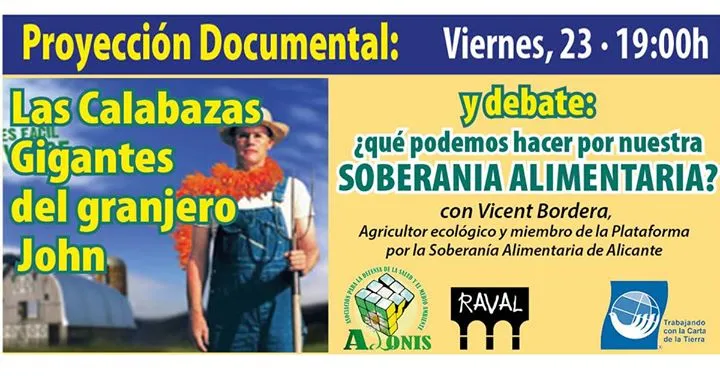 Proyección y Debate: Soberania Alimentaria