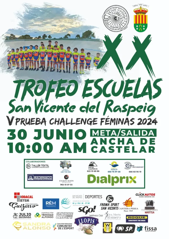 Prueba Clallenge Féminas 2024 - Trofeo Escuelas San Vicente del Raspeig