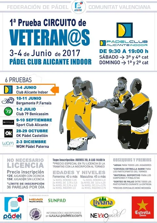 Pruebas de Padel