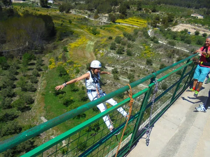 Puenting en Alcoy