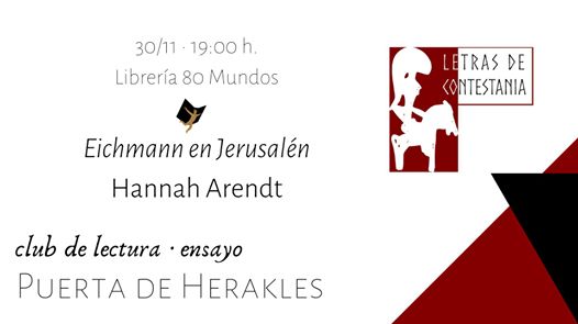 Puerta de Herakles: Eichmann en Jerusalén