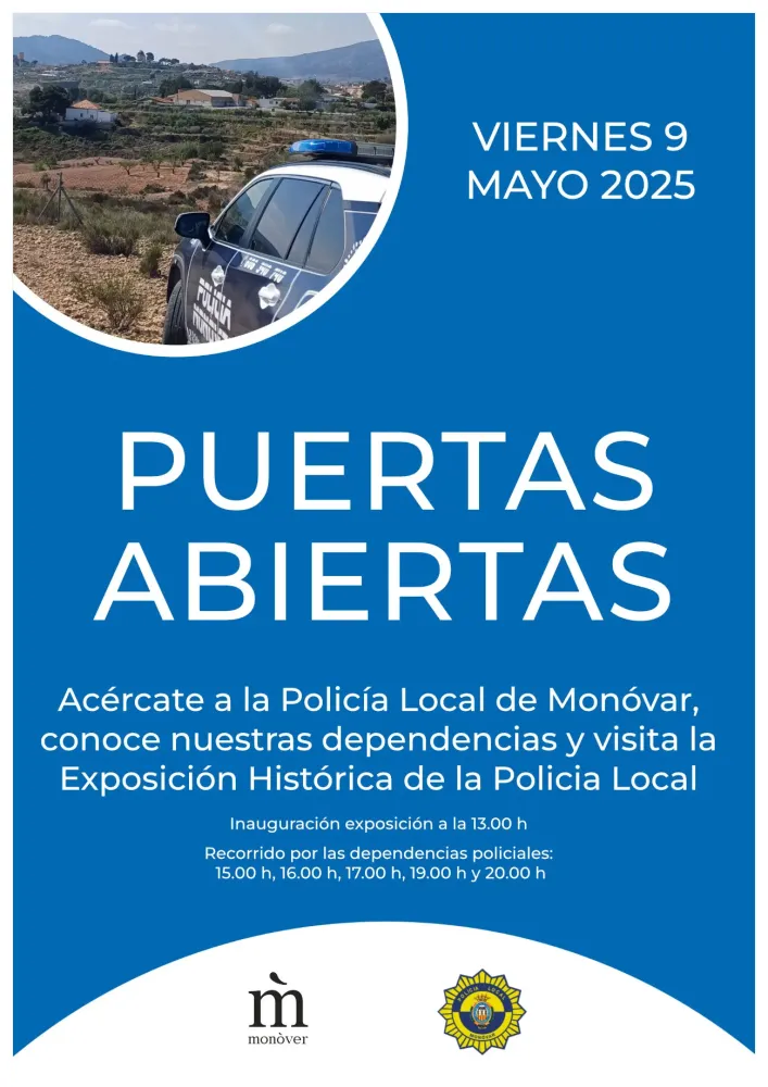 Puertas abiertas Policía Local Monóvar 2025