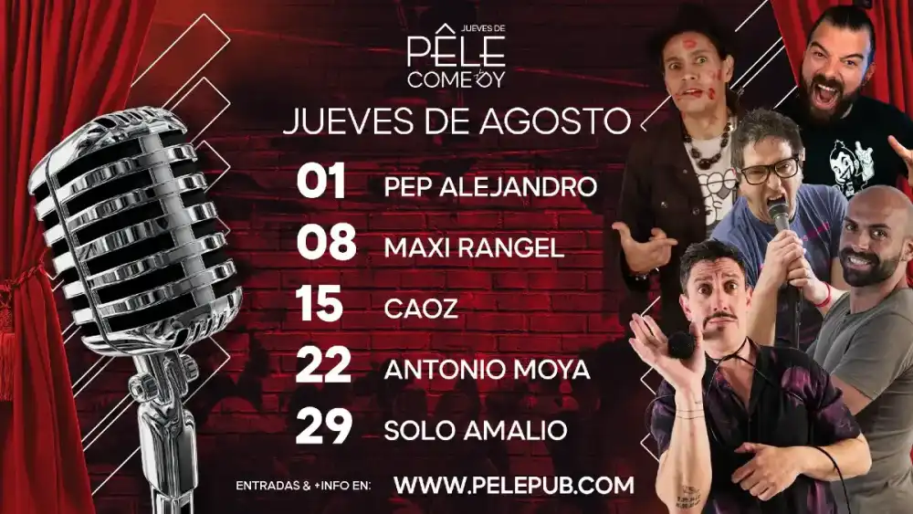 Pêle Comedy - Agosto 2024