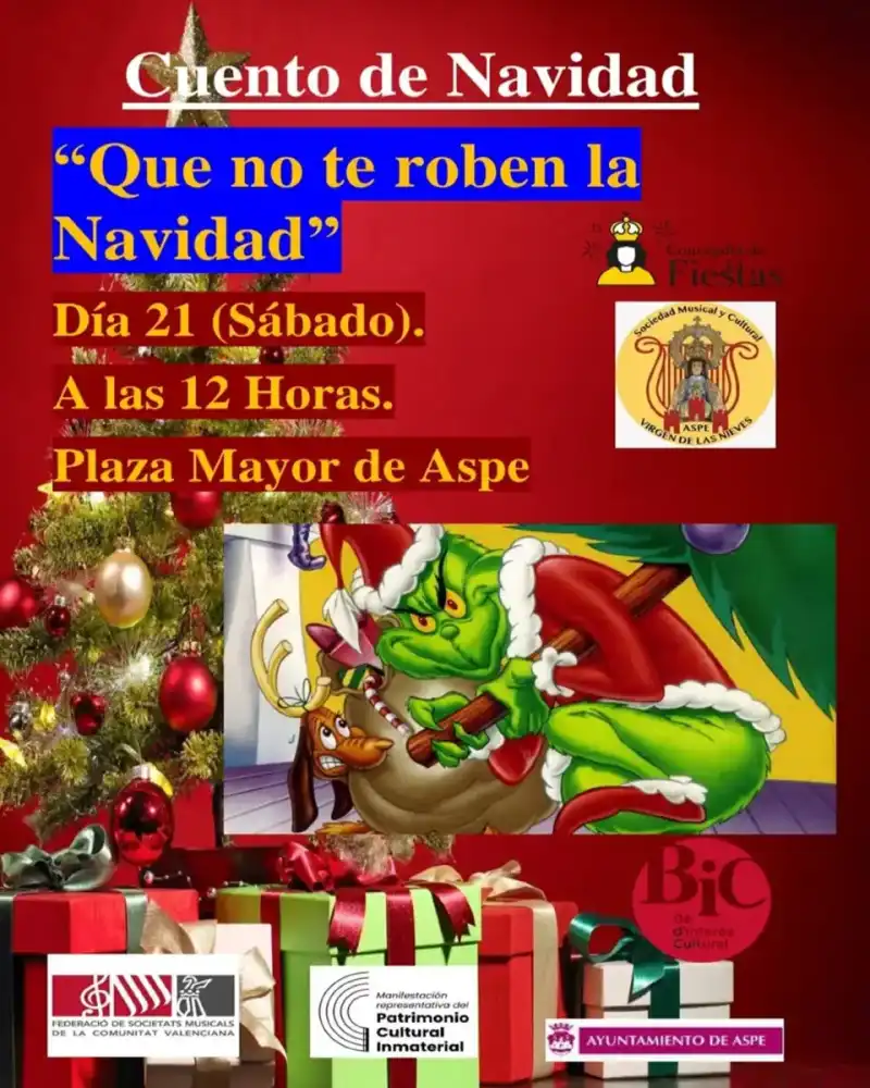 Que no te roben la Navidad - Cuento de Navidad