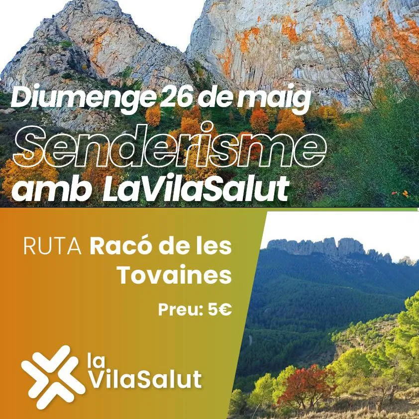 Racó de les Tovaines - Senderismo con LaVilaSalut