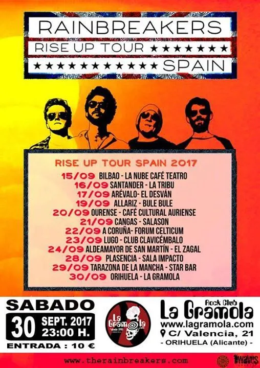 Rainbrakers en La Gramola