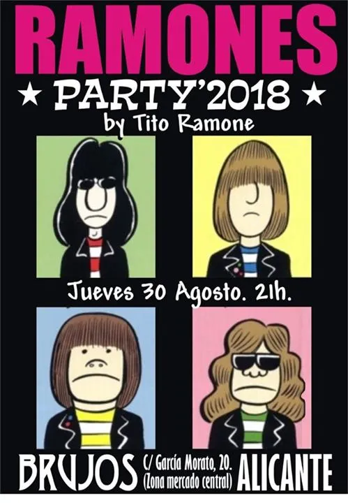 Ramones Party 2018 en Alicante