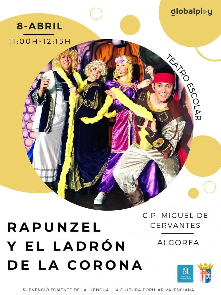 Rapunzel y el ladrón de la corona