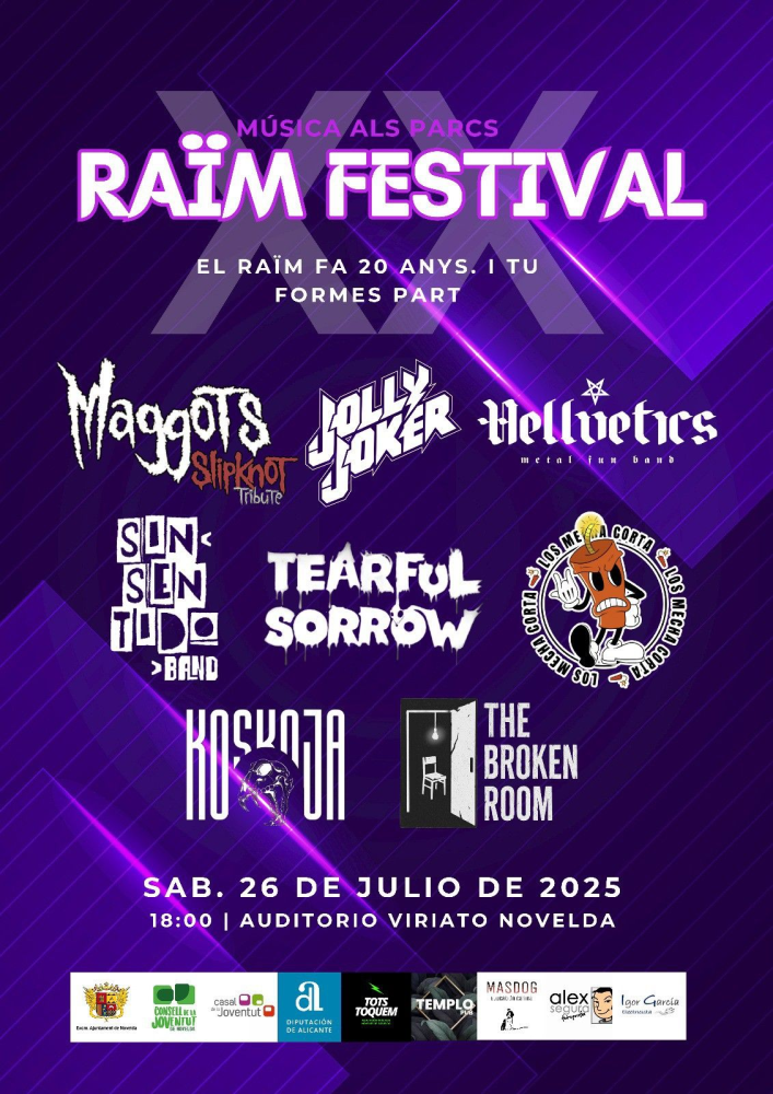 Raïm Festival cumple veinte años