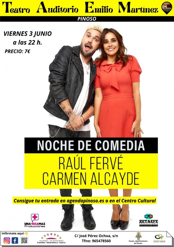 Raúl Fervé y Carmen Alcayde - Noche de Comedia