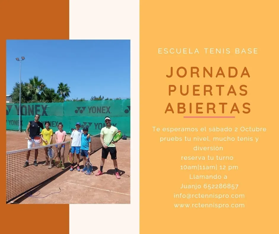 RC Tennis Pro - Jornadas de Puertas Abiertas