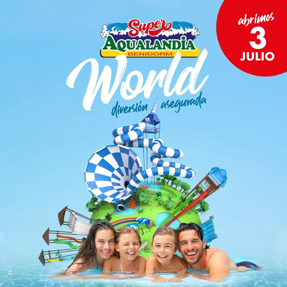 Reapertura Aqualandia Benidorm 2020