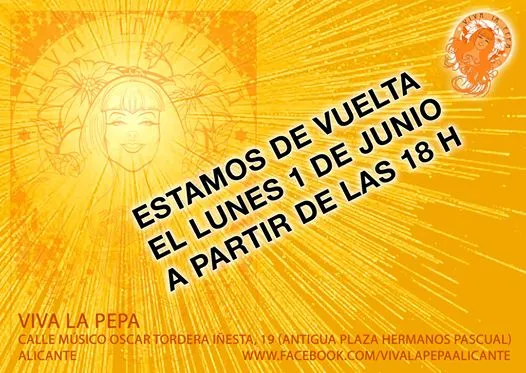 Reapertura de Viva la Pepa
