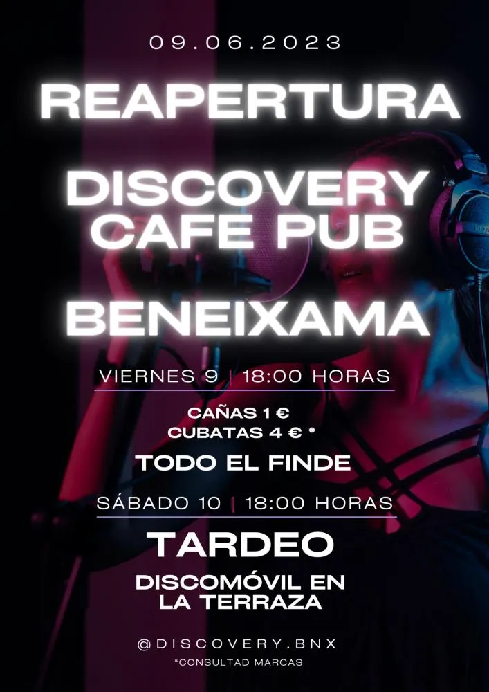 Reapertura Discovery Beneixama