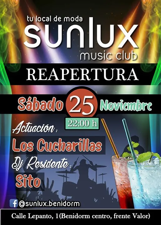 Reapertura Sunlux Benidorm