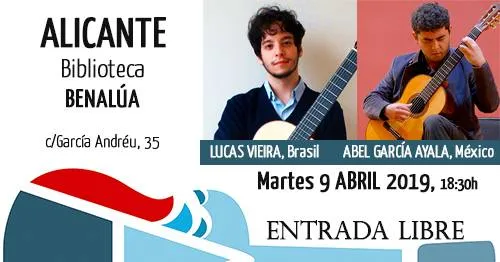 Recital de Guitarra de Lucas Vieira y Abel García Ayala