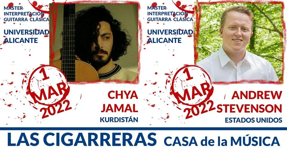 Recital Guitarra: Chya Jamal y Andrew Stevenson