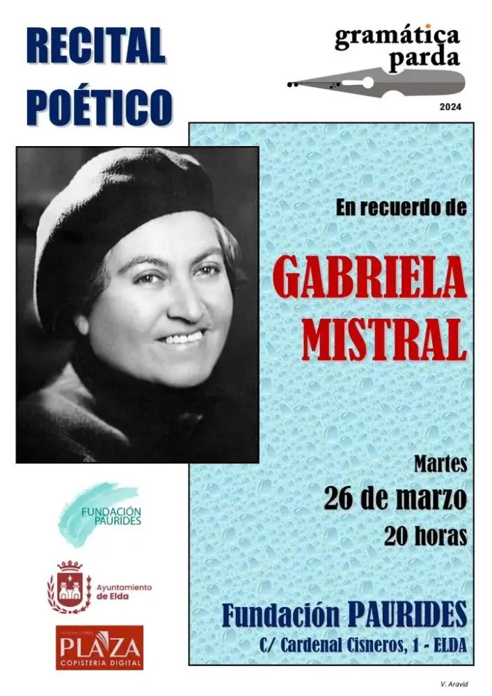 Recital poético en recuerdo de Gabriela Mistral
