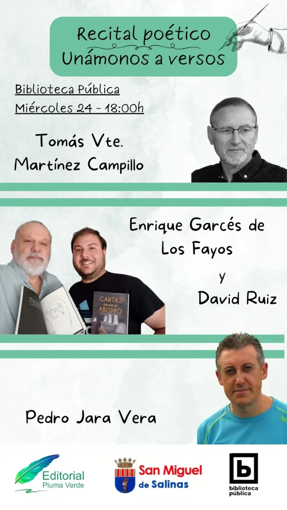 Recital poético Unámonos a versos