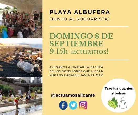 Recogida de plásticos en Alicante