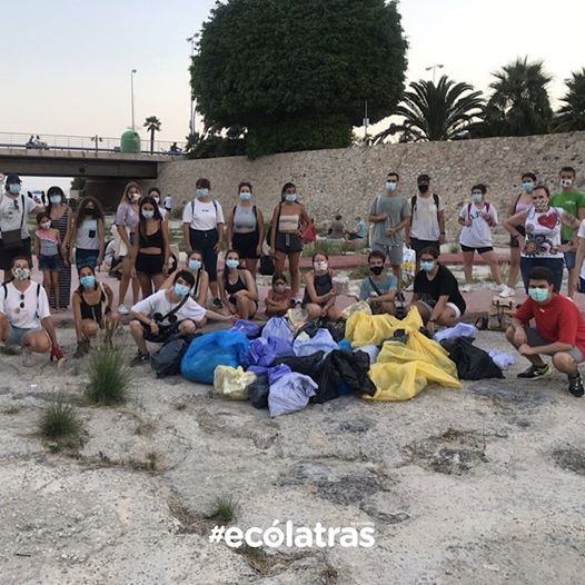 Recogida De Residuos Junto a FFF Alicante