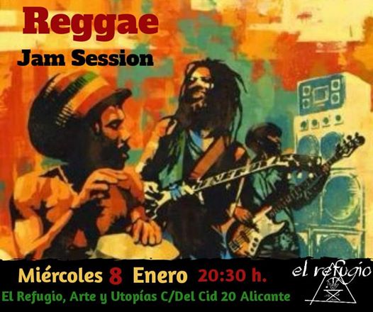 Reggae Jam Session En El Refugio ( Cada 1° Miércoles De Mes )