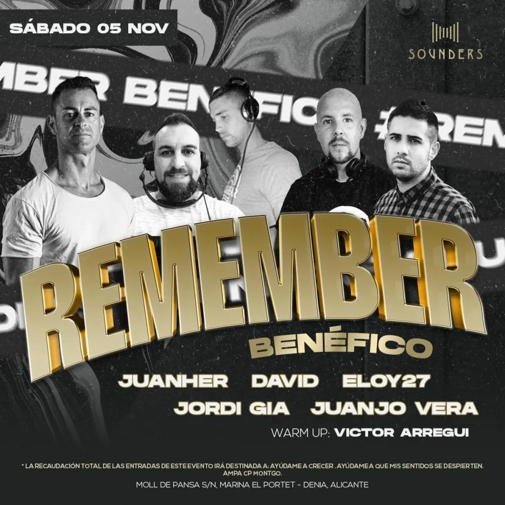 Remember Benéfico - Discoteca Sounders