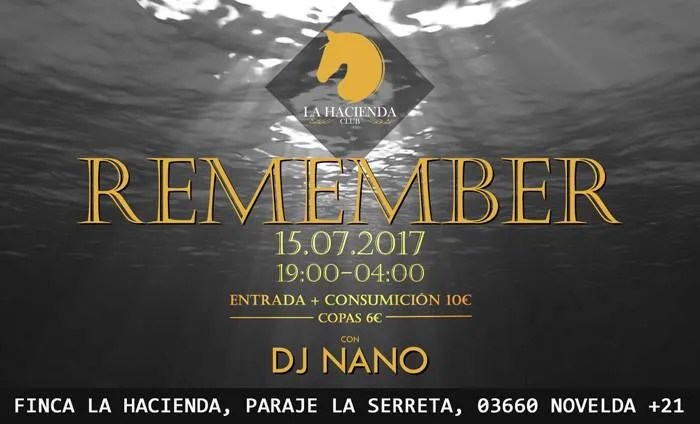 Remember con DJ Nano