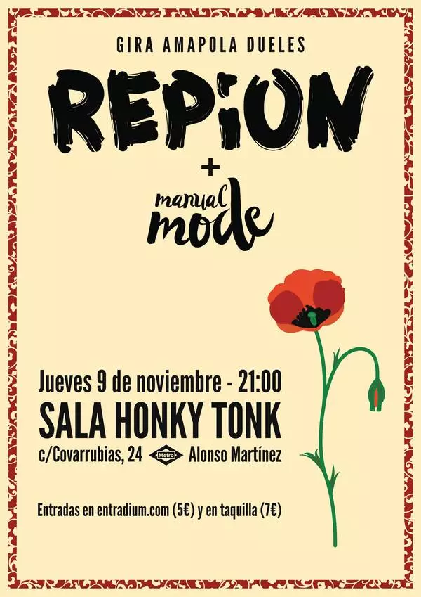 Repion Gira Amapola Dueles