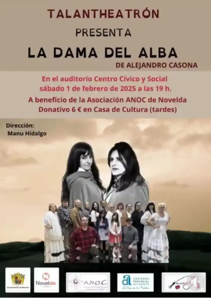 Representación teatral "La Dama del Alba"