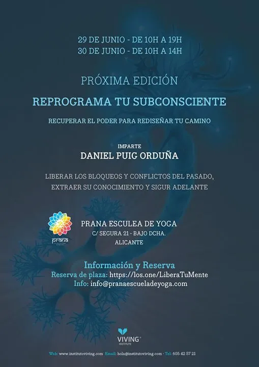 Reprograma tu sobconsciente por Daniel Puig