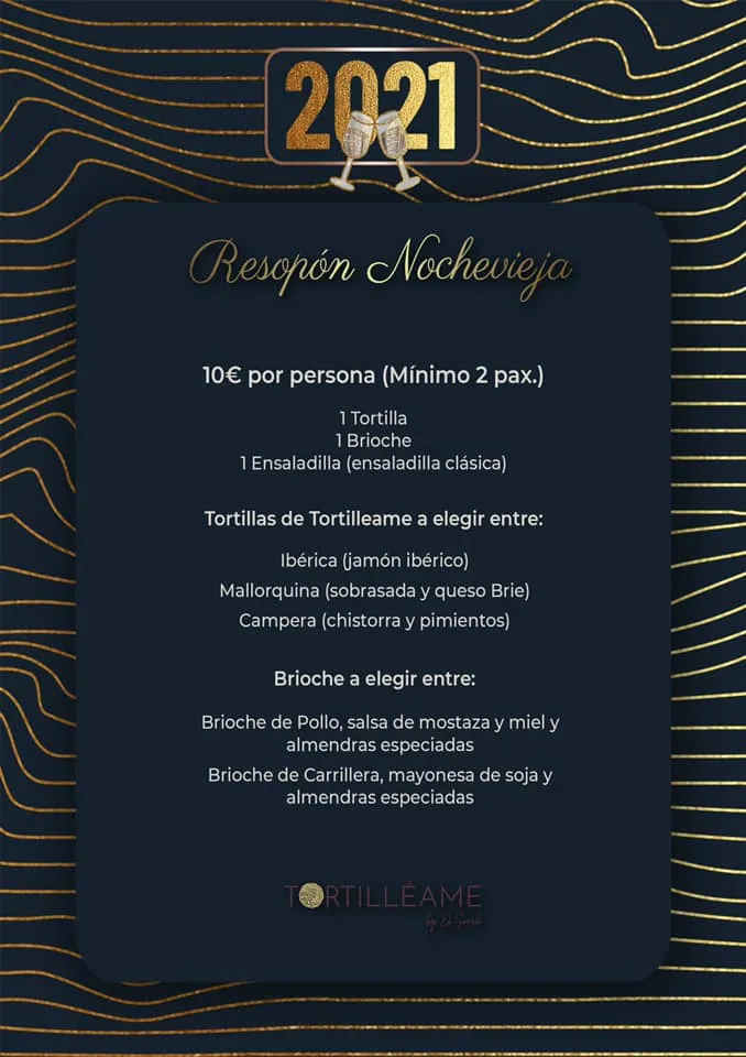 Resopón Nochevieja Restaurante El Sorell