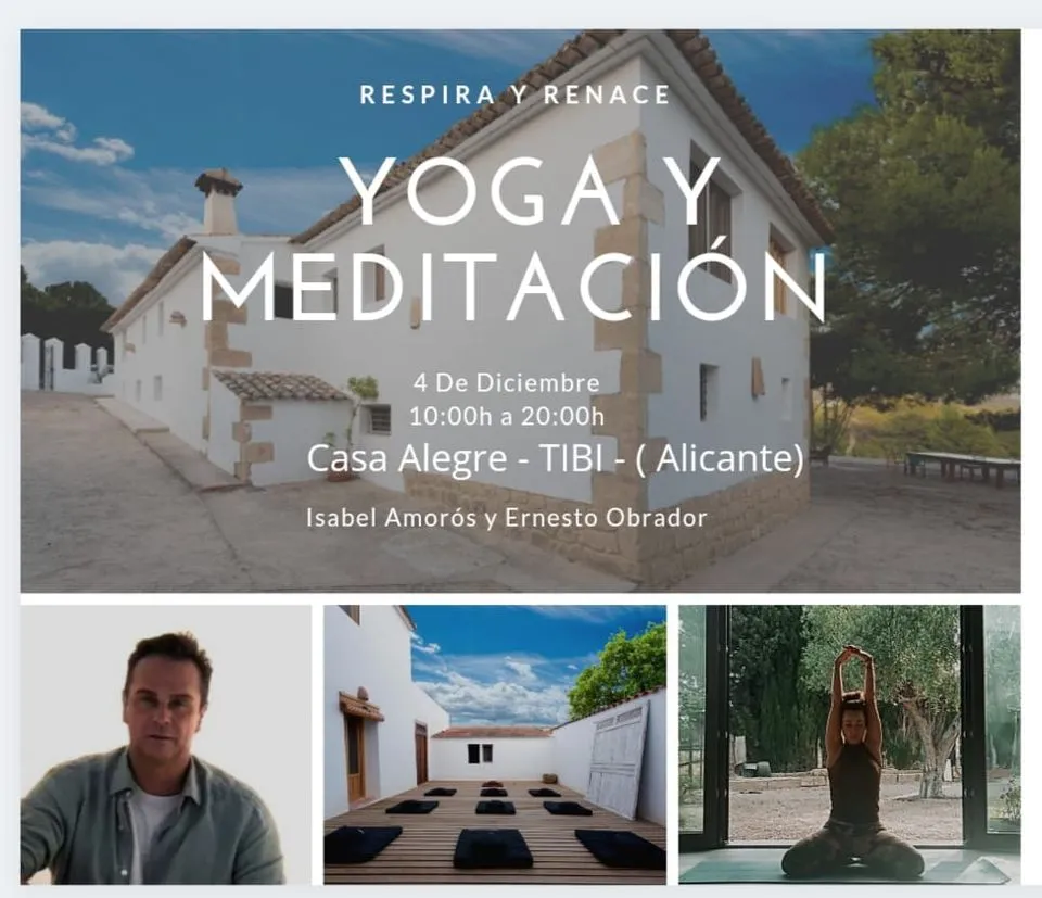 Respira y Renace. Yoga y Meditación en Tibi - Alicante