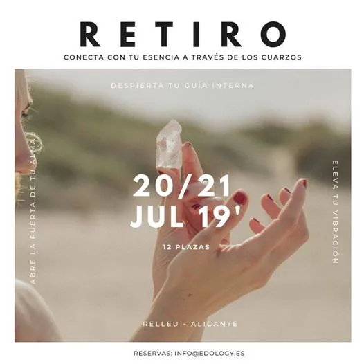 Retiro Conecta Con Tu Esencia A Través De Los Cuarzos