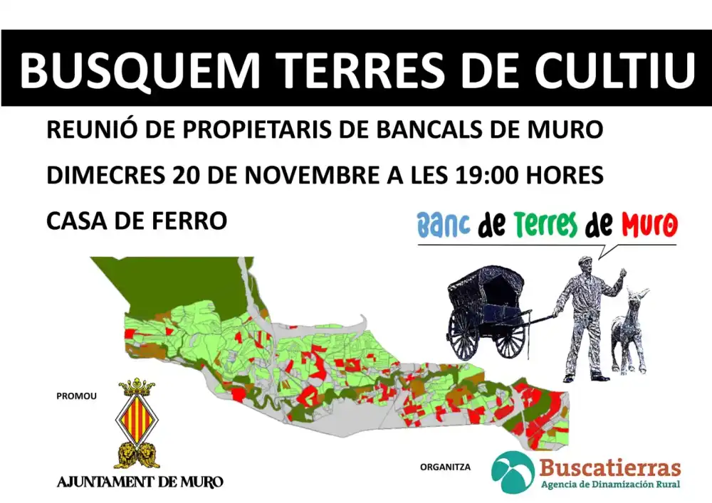 Reunión Informativa Banco de Tierras de Cultivo Muro