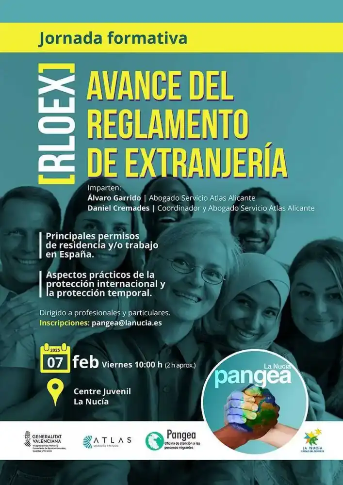 Reunión Informativa "avance del nuevo reglamento de extranjería (RLOE)